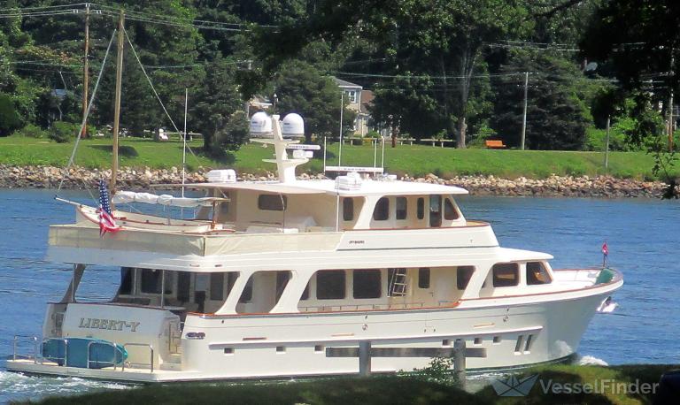 liberty (Pleasure craft) - IMO , MMSI 368118280 under the flag of United States (USA)