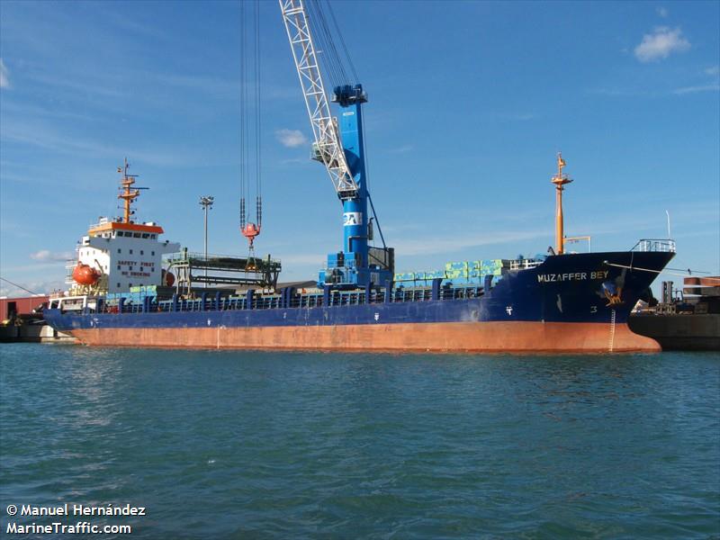 muzaffer bey (General Cargo Ship) - IMO 9452127, MMSI 370824000, Call Sign 3FME7 under the flag of Panama