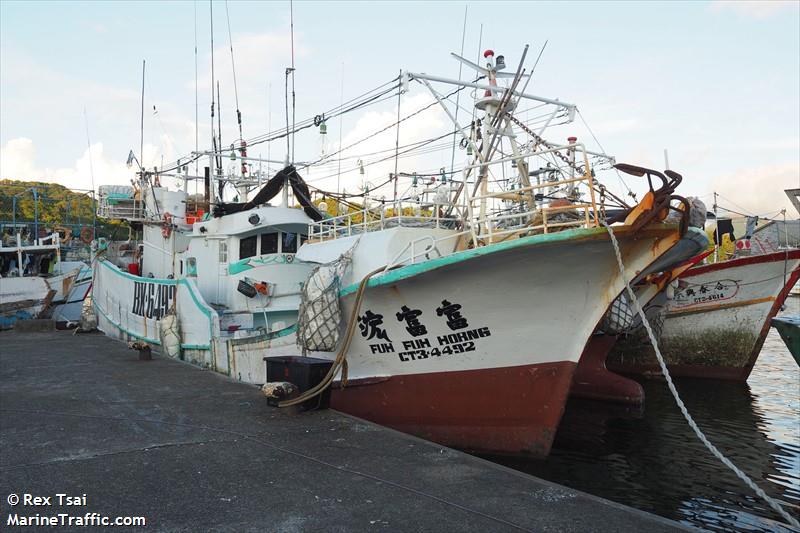 fuh fuh horng (Fishing vessel) - IMO , MMSI 416002189 under the flag of Taiwan