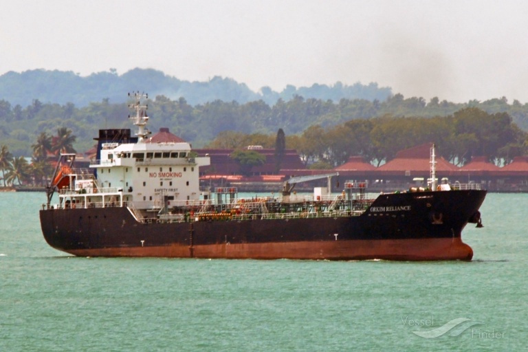 orkim reliance (Oil Products Tanker) - IMO 9564401, MMSI 533057200, Call Sign 9MMM2 under the flag of Malaysia