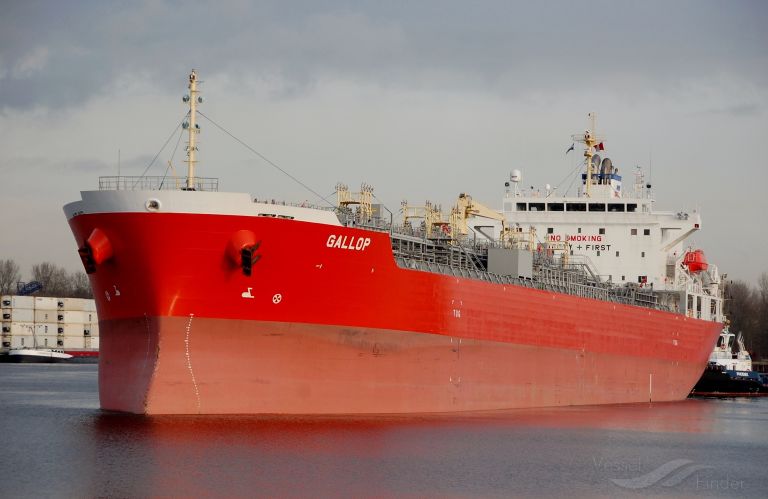 gallop (Chemical/Oil Products Tanker) - IMO 9799678, MMSI 563071400, Call Sign 9V5486 under the flag of Singapore