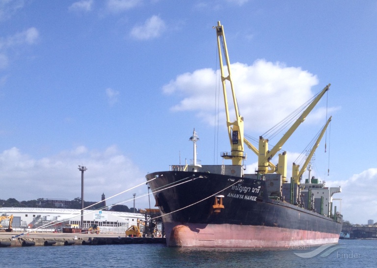 ananya naree (Bulk Carrier) - IMO 9464003, MMSI 566082000, Call Sign 9V9383 under the flag of Singapore