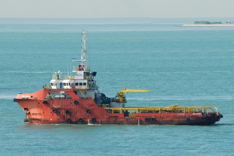 asl osprey (Offshore Tug/Supply Ship) - IMO 9661493, MMSI 566632000, Call Sign 9V3386 under the flag of Singapore