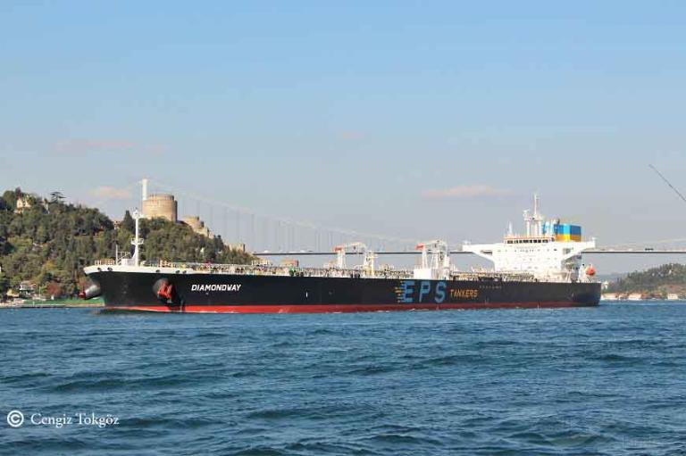 diamondway (Crude Oil Tanker) - IMO 9742895, MMSI 636017061, Call Sign D5JC7 under the flag of Liberia