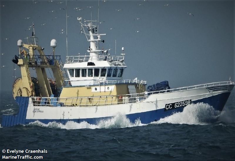 fv larche (Fishing Vessel) - IMO 8324531, MMSI 227382000, Call Sign FVEV under the flag of France