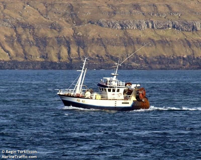 bugvin (Fishing Vessel) - IMO 8996437, MMSI 231266000, Call Sign OW2178 under the flag of Faeroe Islands