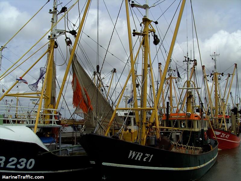 wr71 marry an (Fishing Vessel) - IMO 8432742, MMSI 245667000, Call Sign PFVJ under the flag of Netherlands