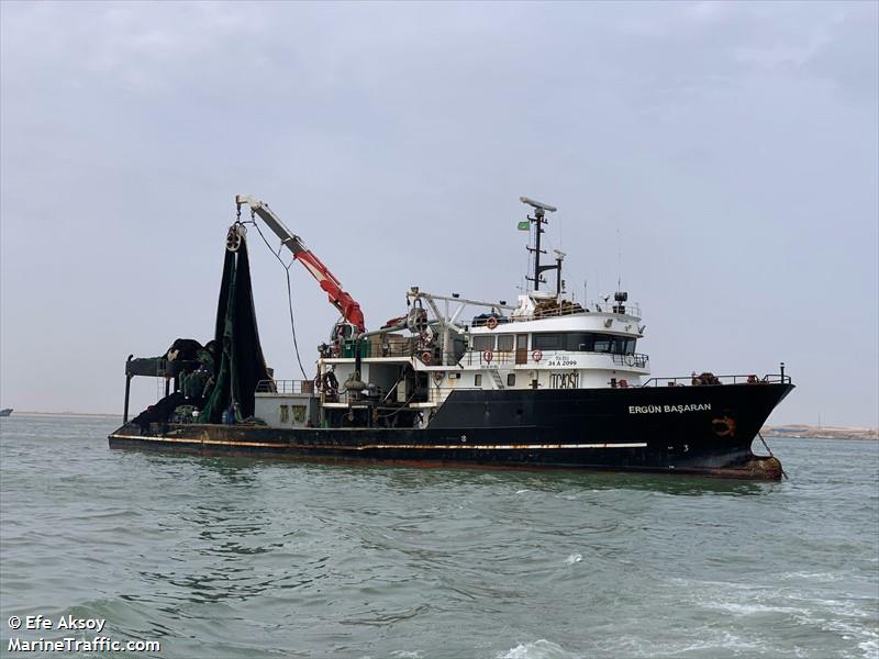 ergun basaran (Fishing Vessel) - IMO 8685882, MMSI 271072105, Call Sign TCA2511 under the flag of Turkey