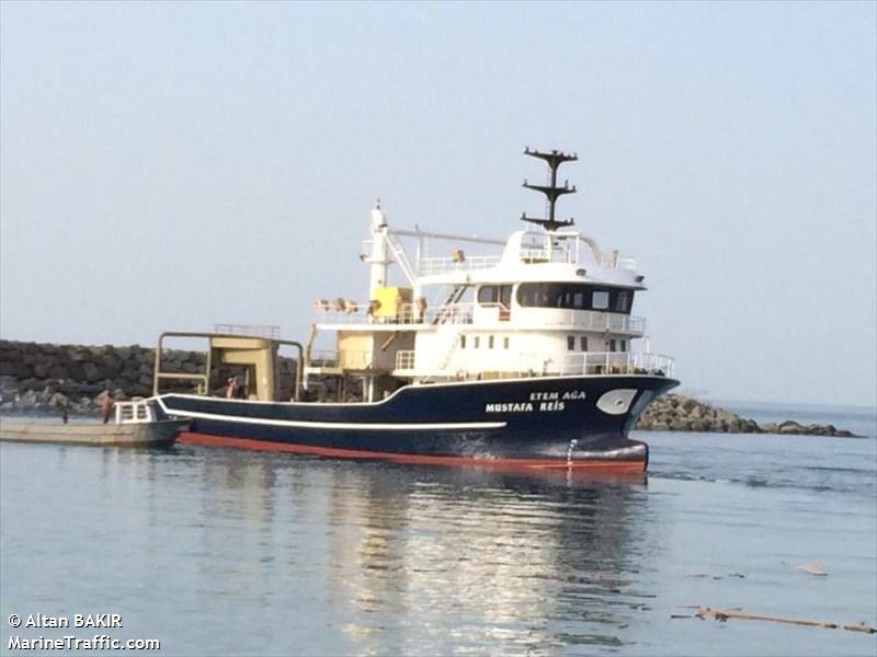 fatih basaran (Fishing Vessel) - IMO 9788930, MMSI 271073158, Call Sign TCA4033 under the flag of Turkey