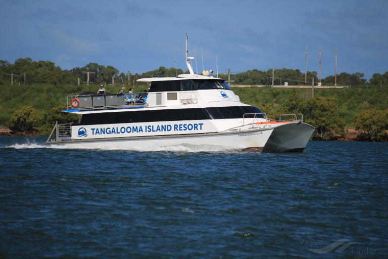 tangalooma flyer (-) - IMO , MMSI 503387400 under the flag of Australia