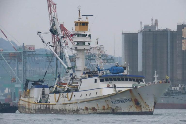 eastern star (Fishing Vessel) - IMO 8996097, MMSI 544113120, Call Sign C2AN2 under the flag of Nauru