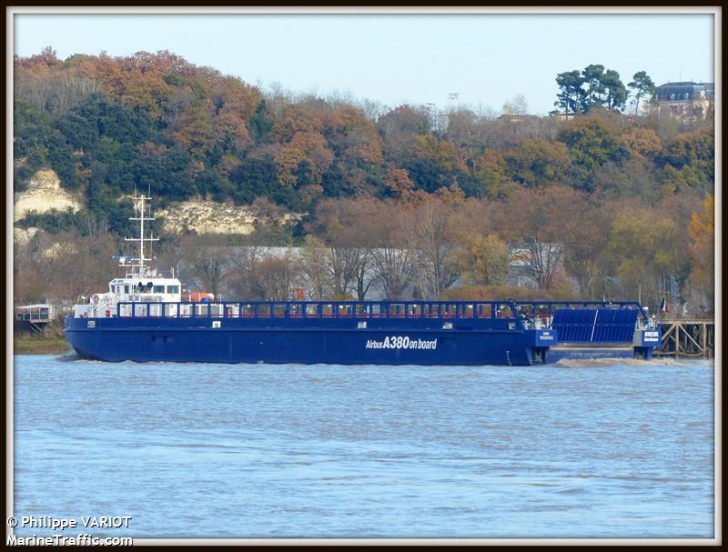 breuil (Ro-Ro Cargo Ship) - IMO 9310915, MMSI 228188700, Call Sign FMAI under the flag of France