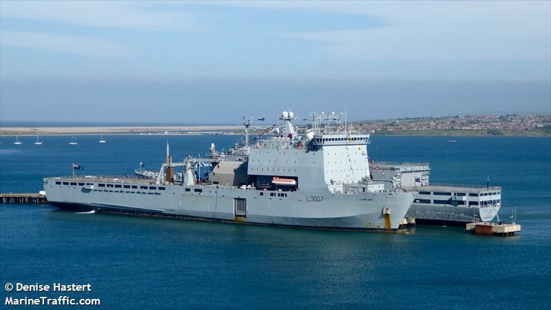 british auxiliary (-) - IMO , MMSI 235051012 under the flag of United Kingdom (UK)