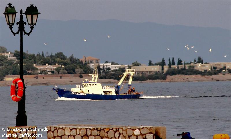evangelistria (Fishing vessel) - IMO 8571598, MMSI 240707000, Call Sign SY8709 under the flag of Greece