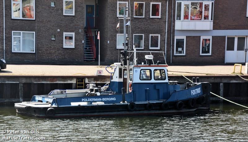 foxtrot (-) - IMO , MMSI 244700657, Call Sign PF9274 under the flag of Netherlands