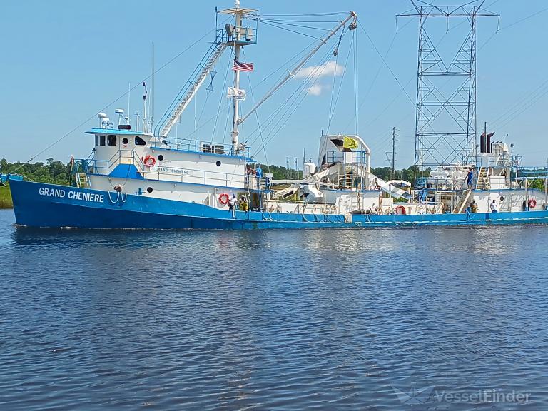 grand cheniere (Fishing Vessel) - IMO 7742449, MMSI 367088350, Call Sign WYB6283 under the flag of United States (USA)