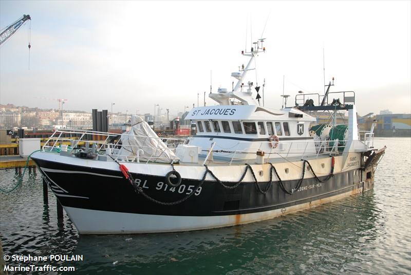 saint jacques ii (Fishing Vessel) - IMO 9199866, MMSI 227138700, Call Sign FOOJ under the flag of France