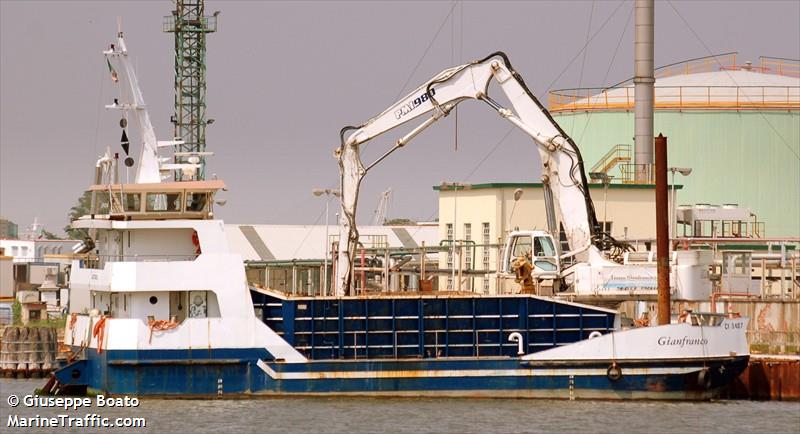 gianfranco (Dredger) - IMO 9446544, MMSI 247214100, Call Sign IZPG under the flag of Italy