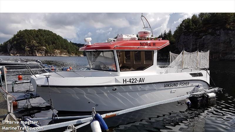 nora m (-) - IMO , MMSI 257056090, Call Sign LD2259 under the flag of Norway