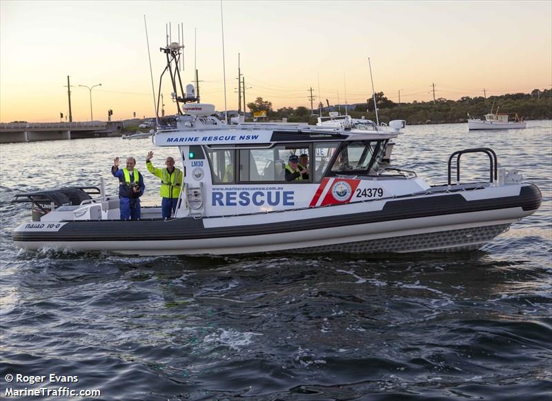 marine rescue lm-30 (-) - IMO , MMSI 503771500 under the flag of Australia