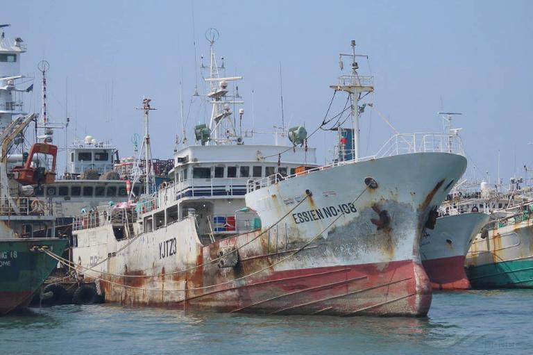essien no.108 (Fishing Vessel) - IMO 9004451, MMSI 577290000, Call Sign YJTZ3 under the flag of Vanuatu