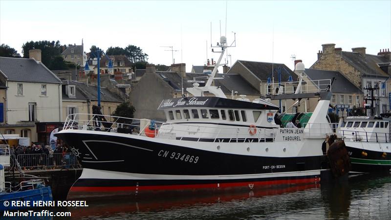 fv jean tabourel (Fishing Vessel) - IMO 9871933, MMSI 228364900, Call Sign FLUM under the flag of France