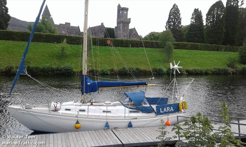 lara (-) - IMO , MMSI 244100860, Call Sign PA2532 under the flag of Netherlands