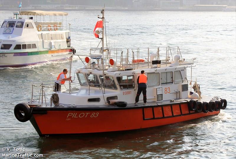 pilot83 (-) - IMO , MMSI 477995124, Call Sign VRS4487 under the flag of Hong Kong