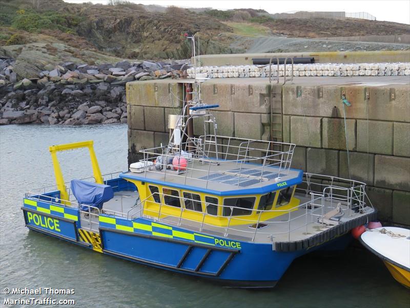 police cormorant (-) - IMO , MMSI 235104128, Call Sign 2CJQ6 under the flag of United Kingdom (UK)