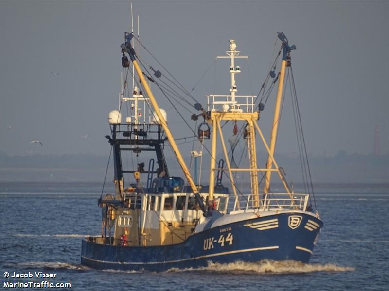 uk44 grietje (Fishing Vessel) - IMO 8411516, MMSI 244070000, Call Sign PGSY under the flag of Netherlands