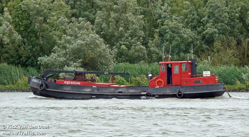 barca 1 (Cargo ship) - IMO 2310306, MMSI 244128560, Call Sign PH2002 under the flag of Netherlands