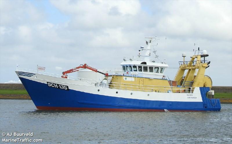 sch-135 galibier (Fishing Vessel) - IMO 8120442, MMSI 244630637, Call Sign PBIB under the flag of Netherlands