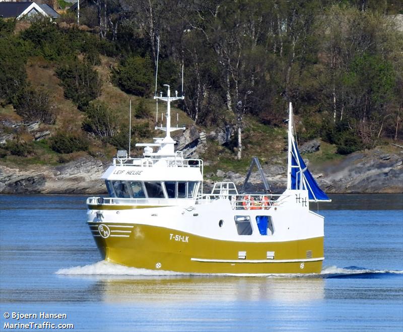 leif helge (-) - IMO , MMSI 257069710, Call Sign LF6456 under the flag of Norway