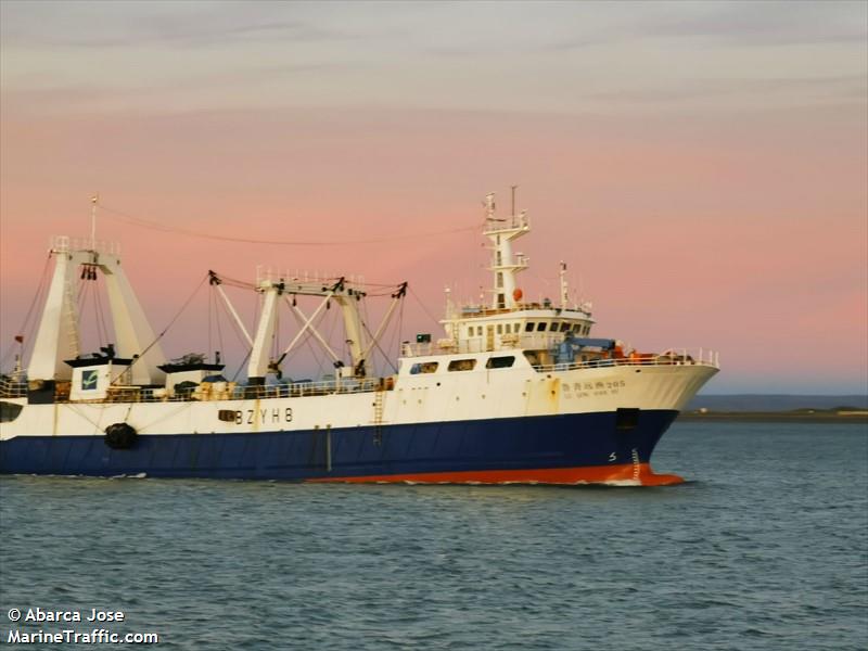 lu qing yuan yu 205 (Fishing Vessel) - IMO 9729685, MMSI 412329686, Call Sign BZYH 8 under the flag of China