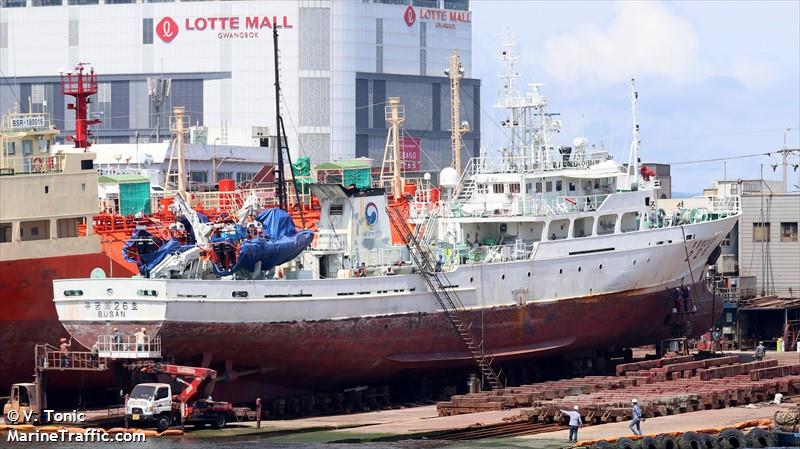 mugunghwa 26 (Fishing Support Vessel) - IMO 9283813, MMSI 441368000, Call Sign SSD under the flag of Korea