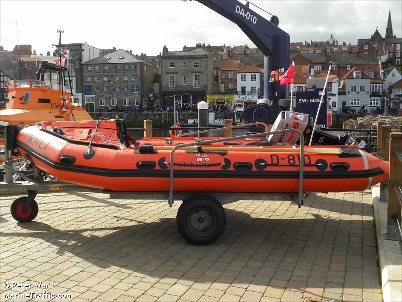 rnli lifeboat d-810 (-) - IMO , MMSI 232006808 under the flag of United Kingdom (UK)