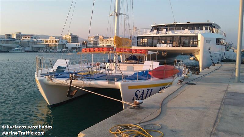 sail away (-) - IMO , MMSI 212983061, Call Sign P3PB9 under the flag of Cyprus