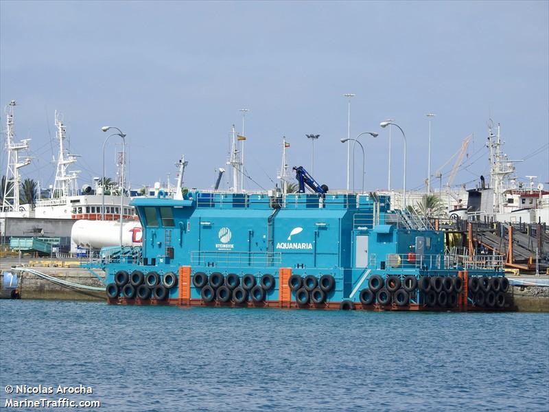 aquanaria uno (-) - IMO , MMSI 225991347 under the flag of Spain