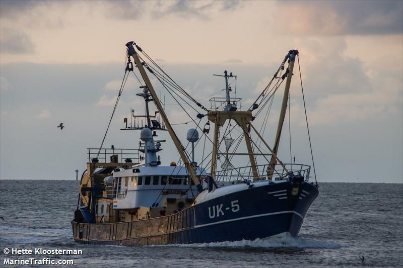 uk5 vantage (Fishing Vessel) - IMO 7022485, MMSI 246833000, Call Sign PCMX under the flag of Netherlands