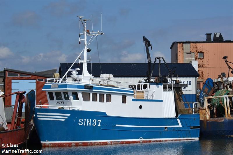 fv linzy (-) - IMO , MMSI 266367000, Call Sign SIRU under the flag of Sweden