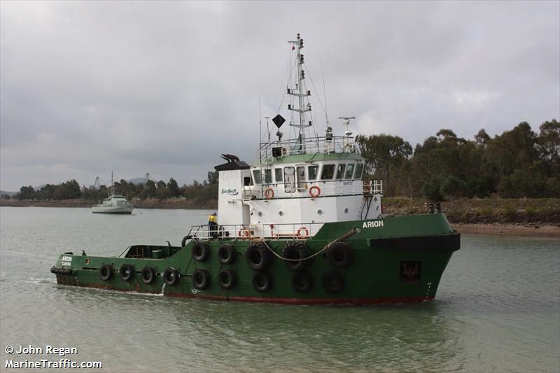 arion (Tug) - IMO 9517513, MMSI 503623000, Call Sign VHHT under the flag of Australia