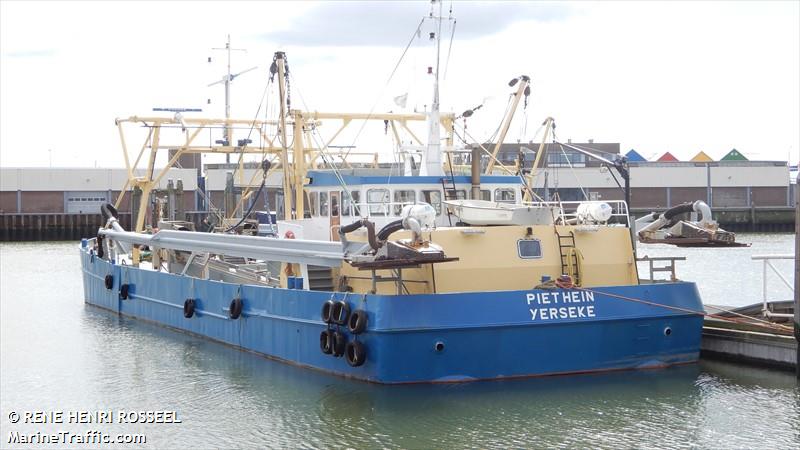 ye172 piet hein (Fishing Vessel) - IMO 8706466, MMSI 246092000, Call Sign PGTJ under the flag of Netherlands