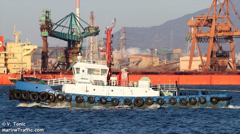 dae sung 103 (Tug) - IMO 9784609, MMSI 440003000, Call Sign DSPD under the flag of Korea