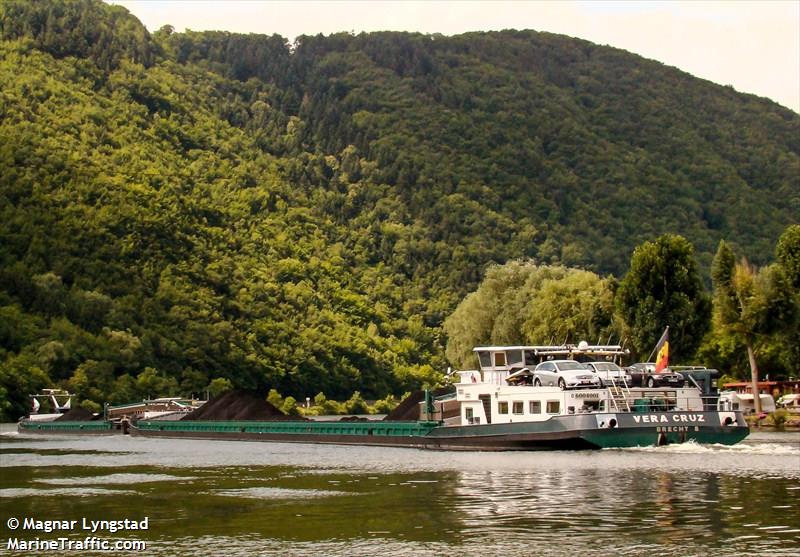 vera cruz (Cargo ship) - IMO , MMSI 205295490, Call Sign OT2954 under the flag of Belgium