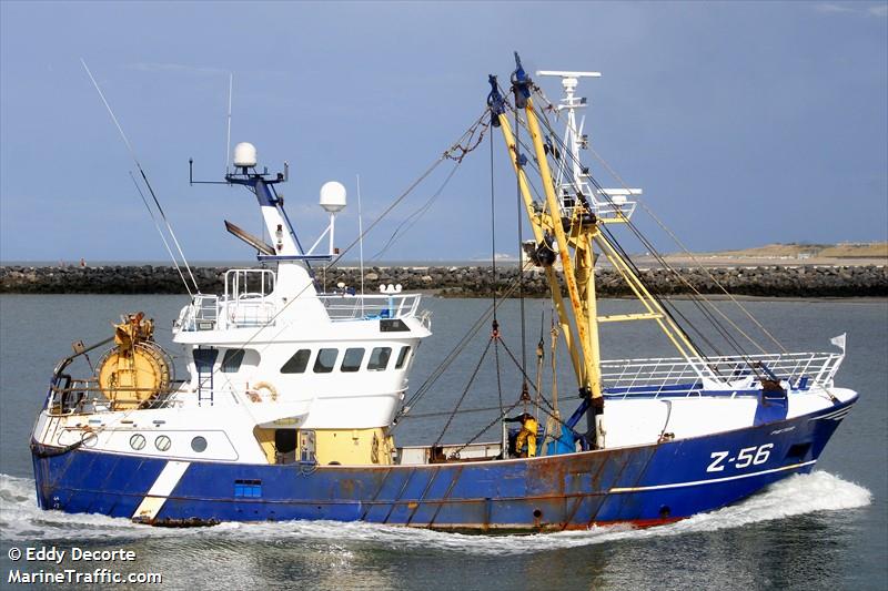 z56 pieter (Fishing Vessel) - IMO 9152674, MMSI 205336000, Call Sign OPCD under the flag of Belgium