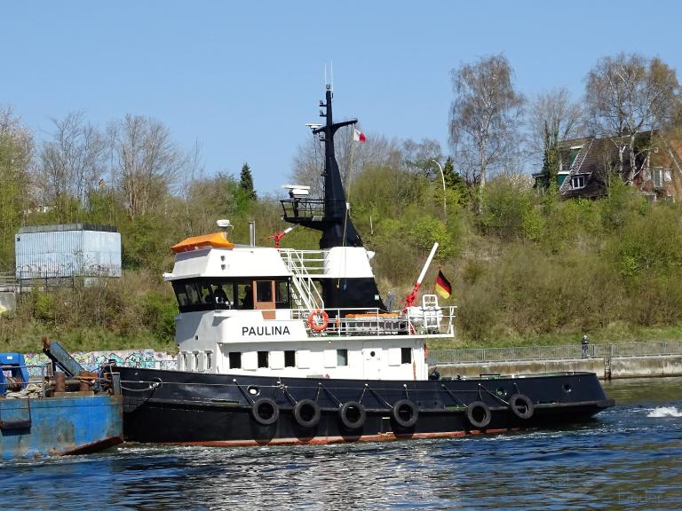 paulina (Tug) - IMO , MMSI 211223550, Call Sign DLHQ under the flag of Germany