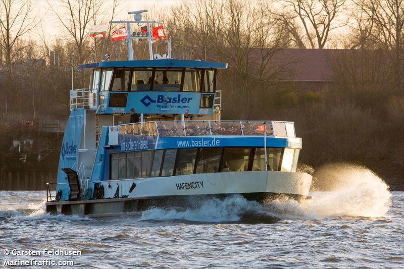 hafencity (Passenger ship) - IMO , MMSI 211437270, Call Sign DA2451 under the flag of Germany