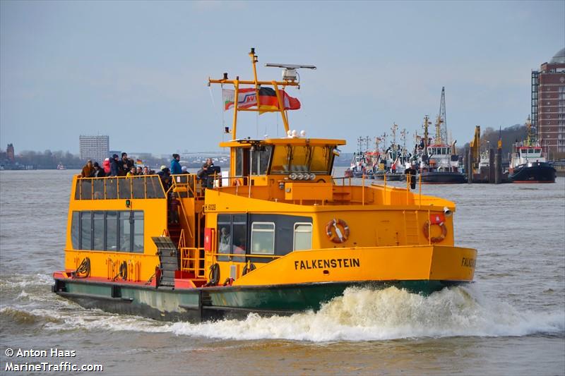 falkenstein (Passenger ship) - IMO , MMSI 211437280, Call Sign DH5784 under the flag of Germany