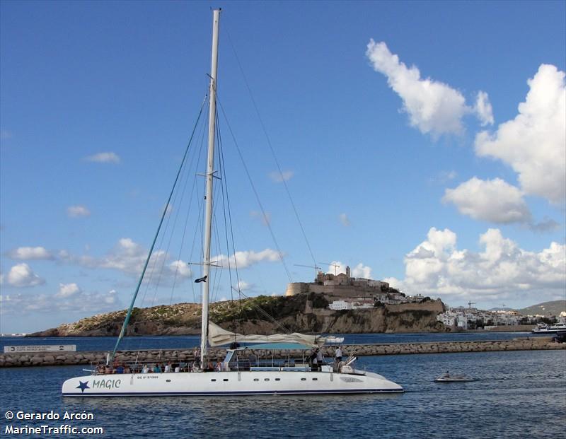 magic uno (Passenger ship) - IMO , MMSI 224135960, Call Sign EA4045 under the flag of Spain