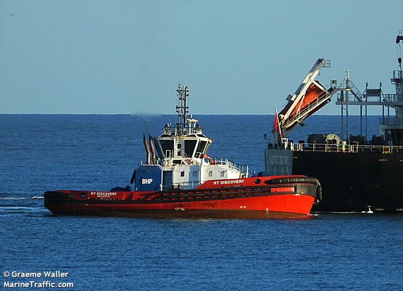 rt discovery (Tug) - IMO 9707455, MMSI 229790000, Call Sign 9HA3612 under the flag of Malta